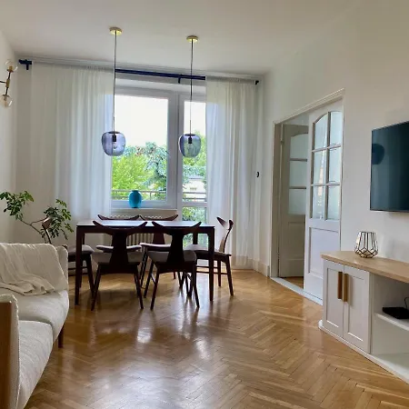 Chic Apartment In Vibrant Area - National Stadium - Saska Kepa Warschau Exterior foto